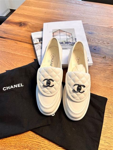 chanel schuhe mokassins|chanel moccasins shoes.